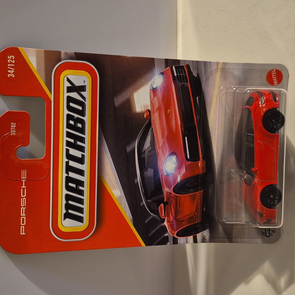d1 Matchbox Porsche 911 targa shipping protector